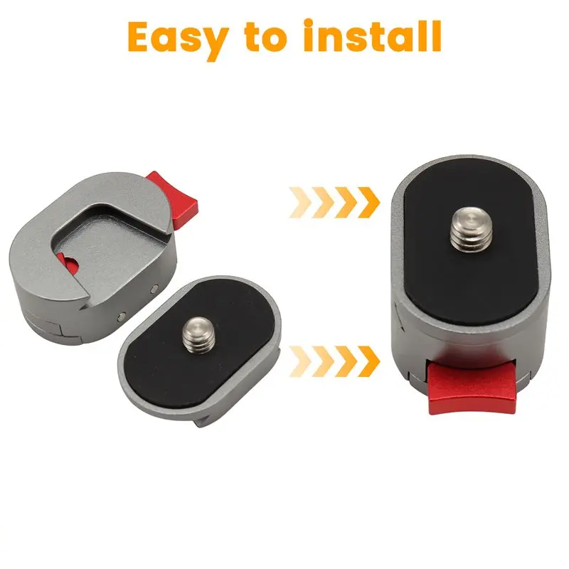 Suporte portátil inteligente para câmera de ação gopro estabilizador universal de liberação rápida para acessórios gopro