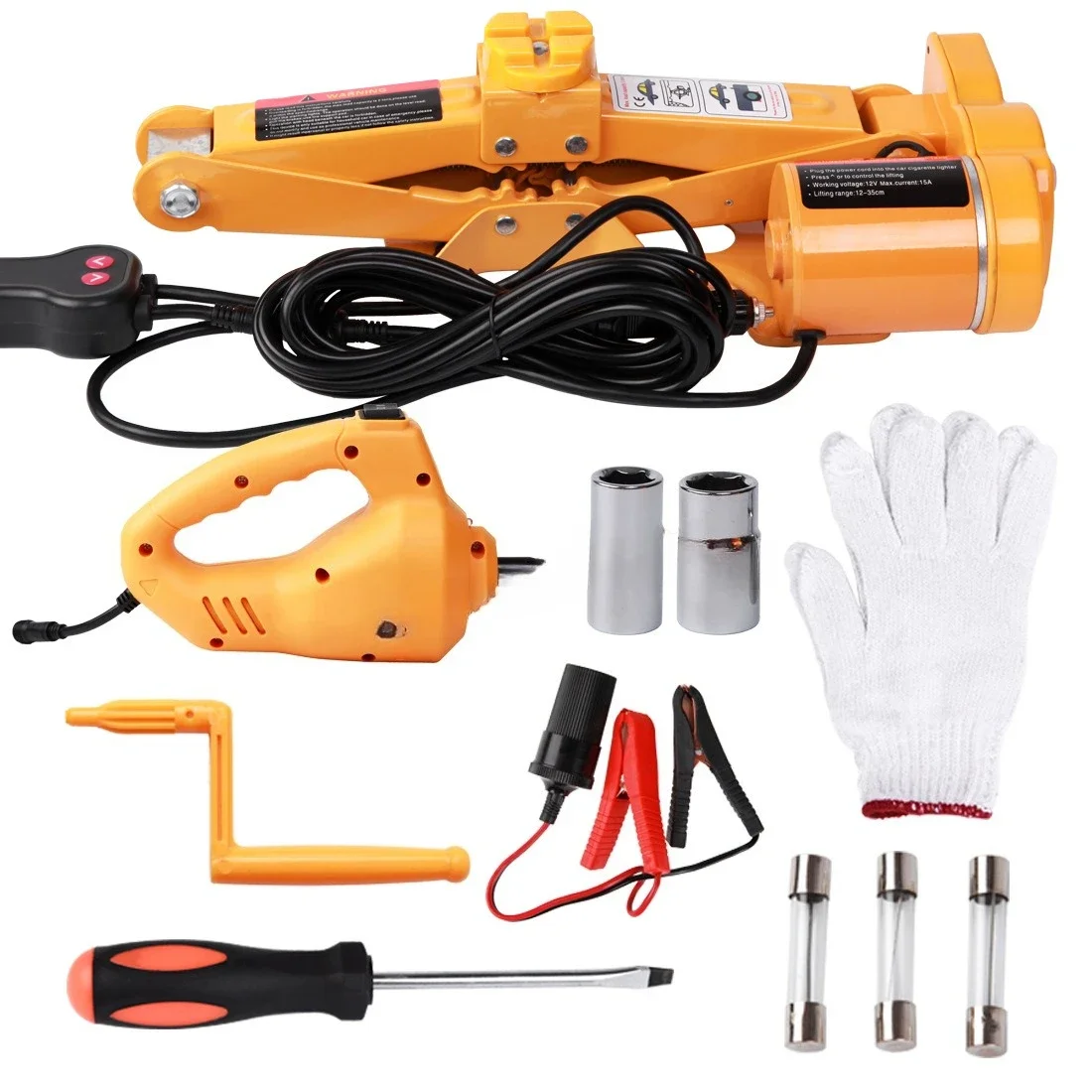 12V electric wrench jack, vehicle repair equipment