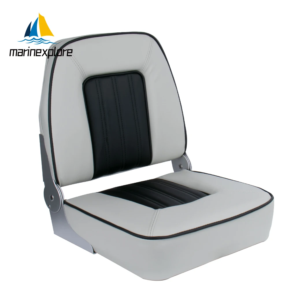 Marine Fishing pro Folding Boat Seat PVC Casting Deck Chair Accessory for Lanchas Boats And Speedboats - Adjustable Boat Seat