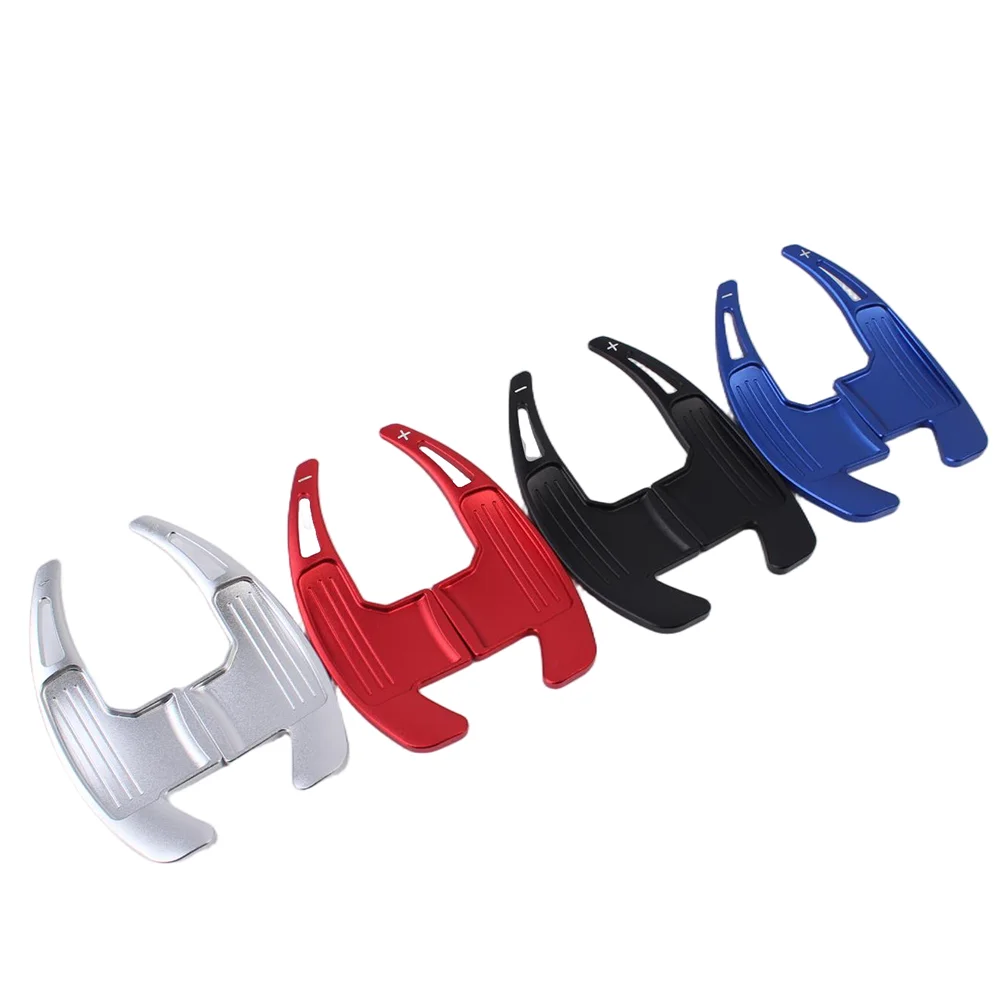 

For Ford Mustang 2015 2016 2017 2018 2019-2023 Aluminum /carbon fiber Steering Wheel Shift Paddles Extension Shifters Gear kit