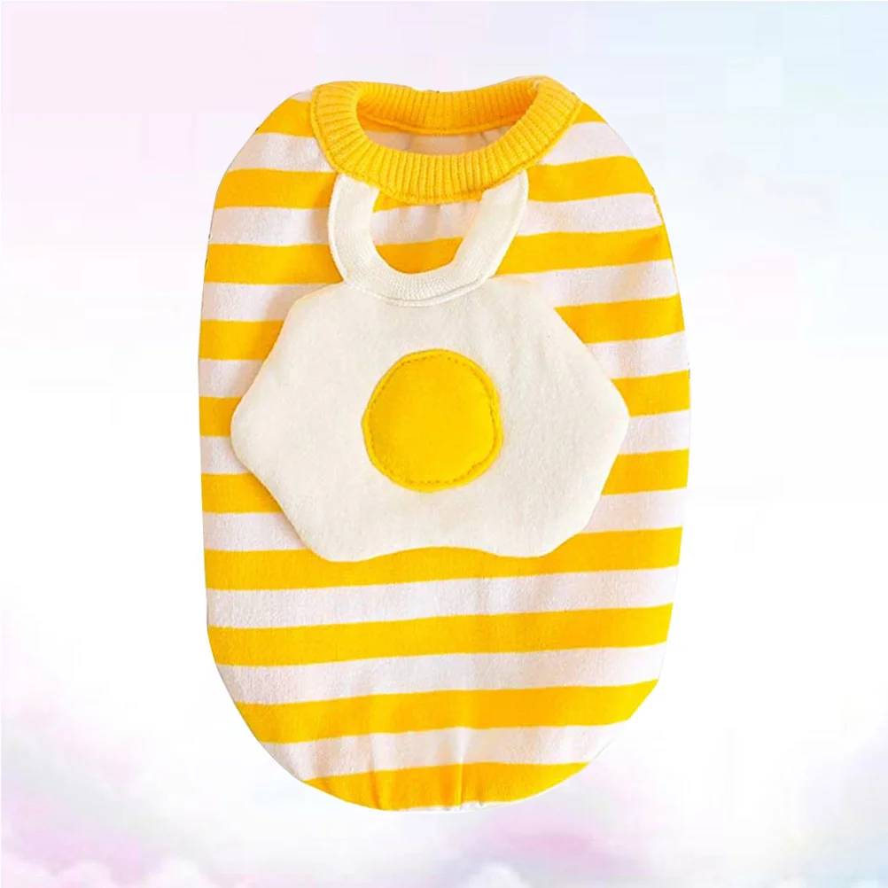 

Cotton Egg Pattern Pet Vest Dog Clothes Yellow Size Xl Casual Outdoor Pet Supplies Egg Pattern Vest Dog Clothes