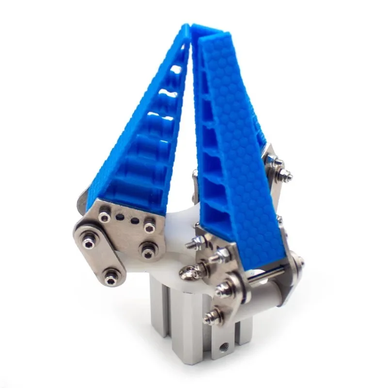 Pneumatic -finger bionic flexible robot breakthrough point, soft adaptive pneumatic fixture, model YQ-3-QD