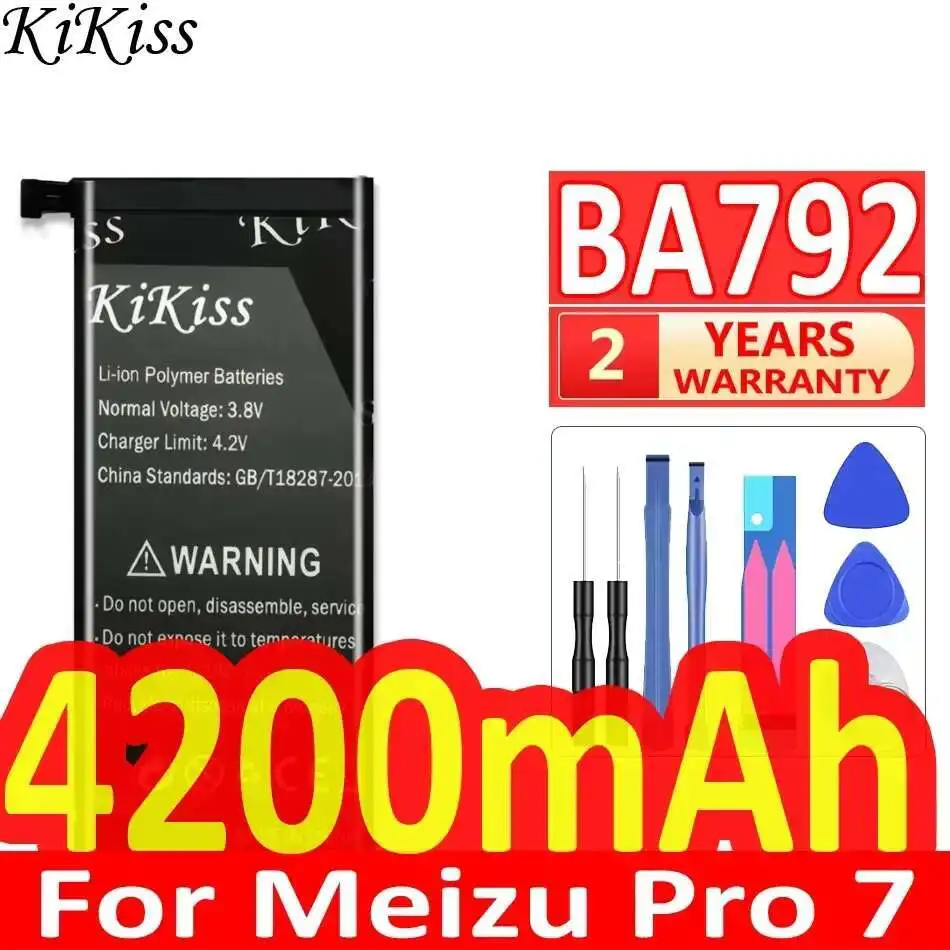 

For Meizu Pro 7/M792Q/ M792C BA792 BA792 4200mAh Mobile Phone Battery Replacement