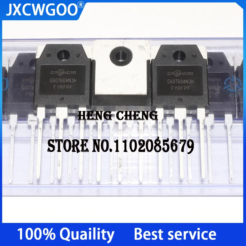 2024+ 5-10-50PCS CRG60T60AN3H G60T60AN3H G60T60AN TO-247 IGBT transistor 60V 600V New Original