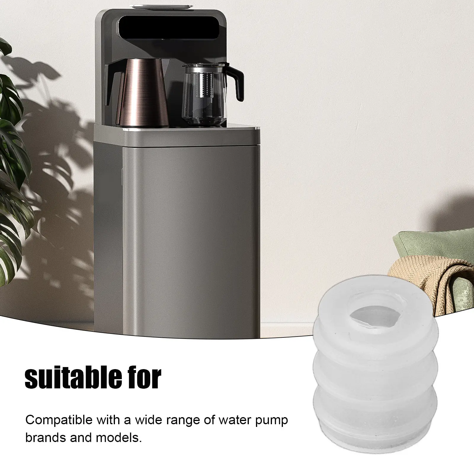 

Набор из 6 силиконовых уплотнительных колец для ручных насосов для воды, герметичные, для одинарных и двойных насосов, для использования на улице и в помещении, практичные