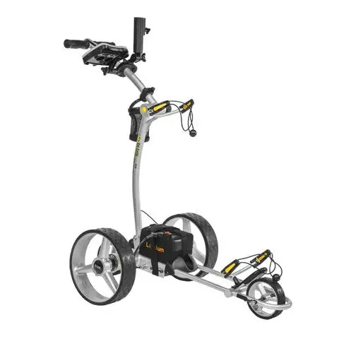 UK Europe Warehouse DDP In Stock Professional Foldable 3 Wheel Electric Golf Trolley With Remote Control