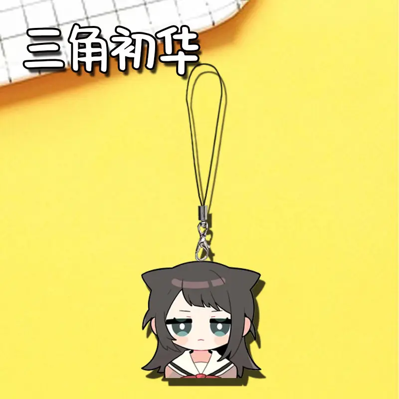 뱅드림! Ave Mujica 만화 전화 체인 애니메이션 그림 Sakiko Togawa Uika Misumi 전화 아크릴 펜던트의 매력 전화 장식 선물