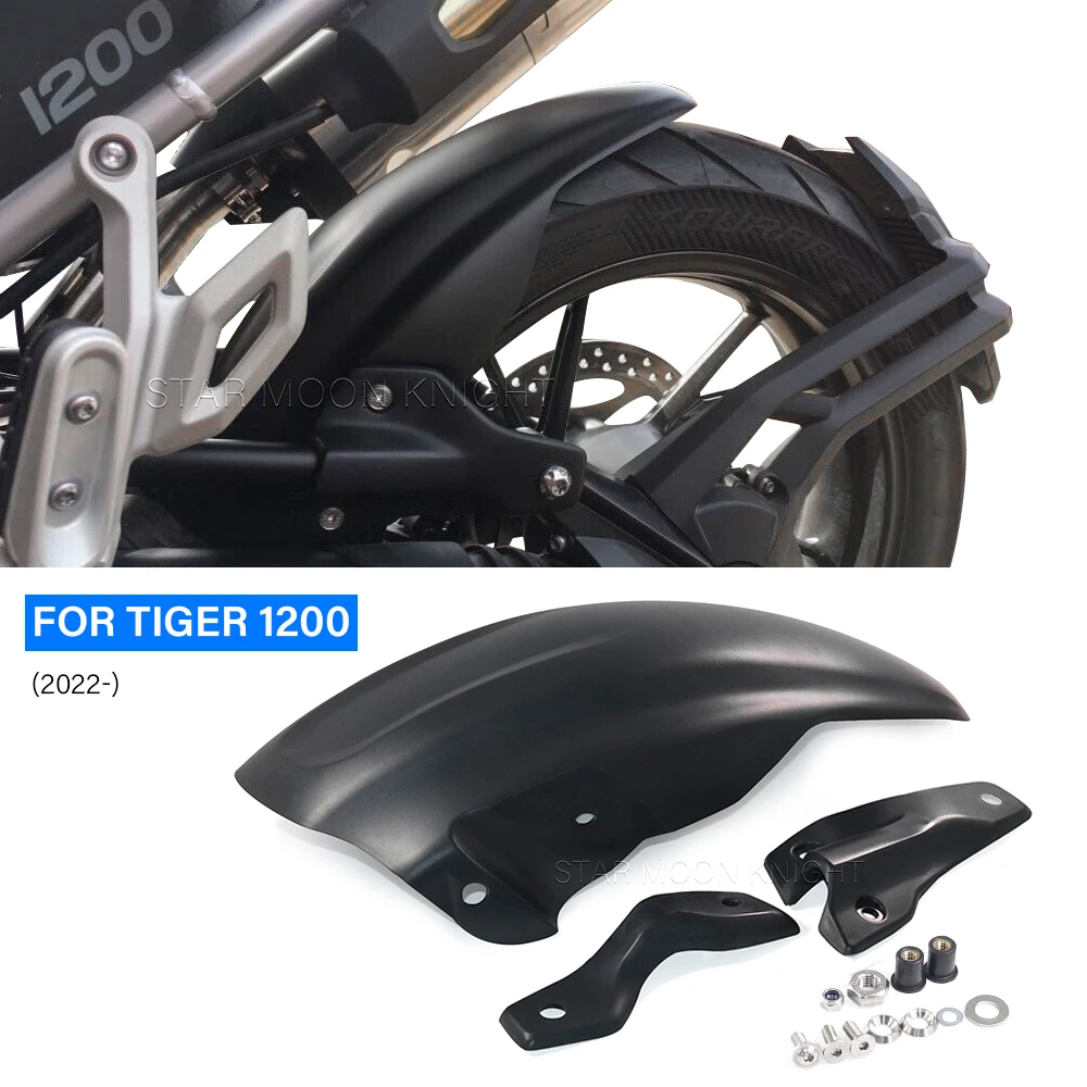 

ABS Plastic HUGGER Rear Wheel Fairing 1200 GT Pro For Tiger 1200 Tiger1200 Rally Explorer 2022- Accessories Rear Fender Mudguard