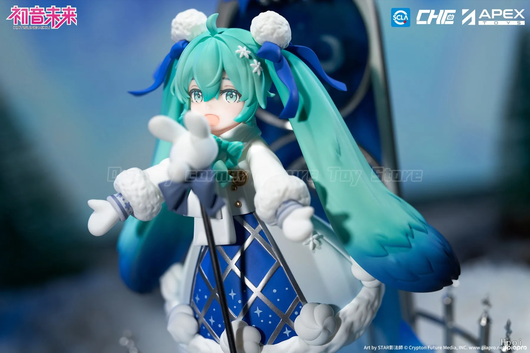 

【В наличии】APEX-TOYS персонажи Piapro Hatsune Miku Xingxue Night Ver фигурка модель орнамент игрушка