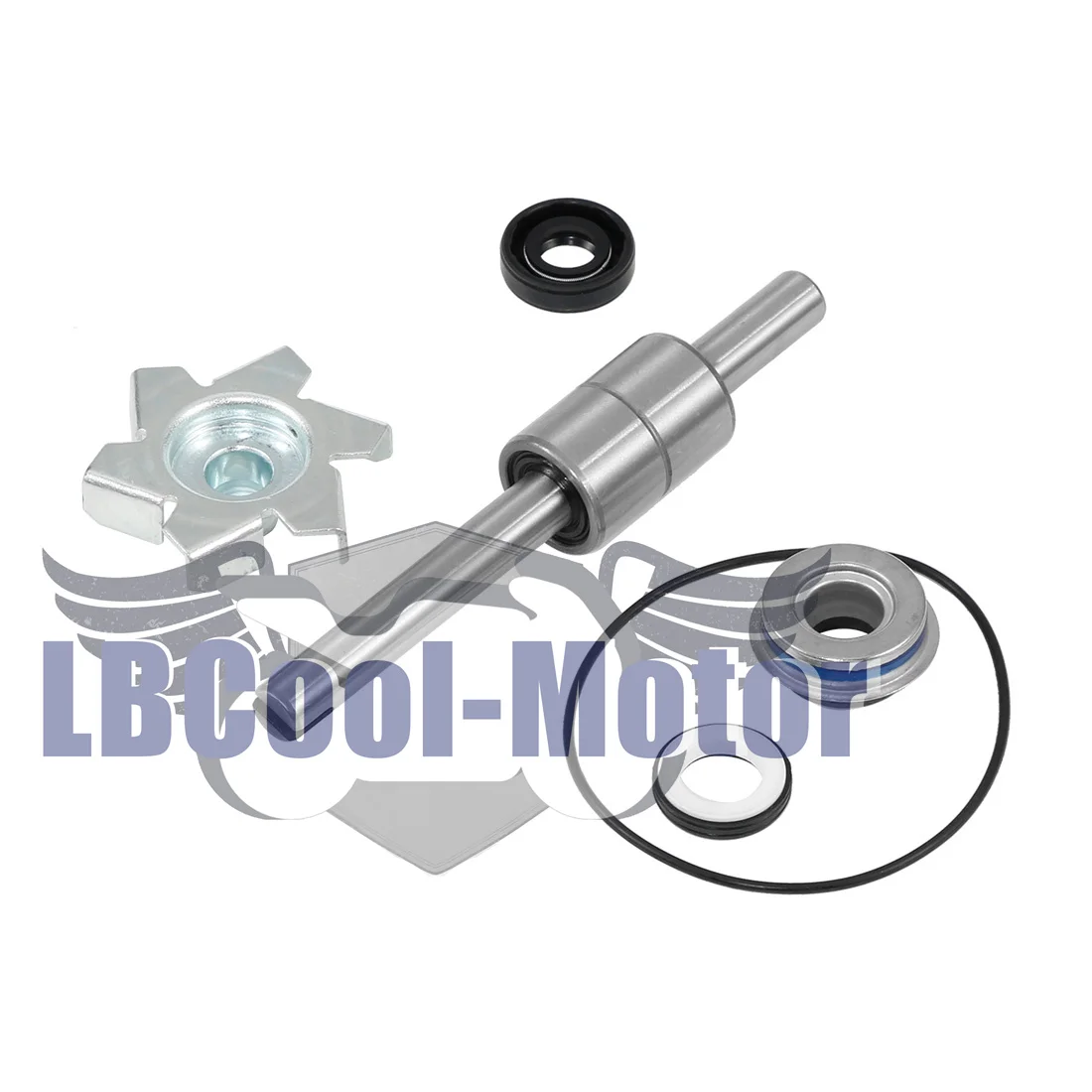 Motorcycle Water Pump Repair Kit For Honda VFR800 2002-2009 2003 2004 2005 2006 2007 2008 19200-MCW-000 Seal Gasket O-ring Set