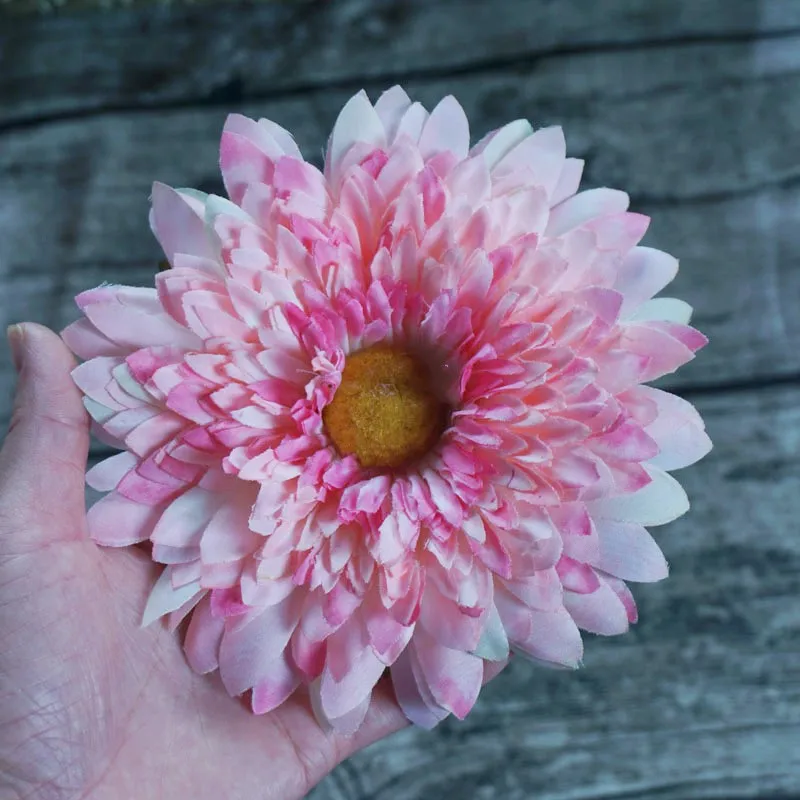 14.5cm Big Artificial Flower Hairpins Hair Clip For Woman Girl Bride Wedding Headdress Sunflower Party Accessories Gifts