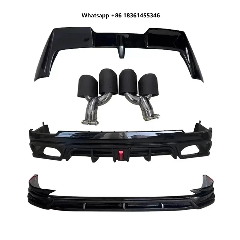 For Tiggo 8 Pro 2022-2024High Quality Surround Body Kit Front Lip Rear Lip Tail Wing Tail Throat