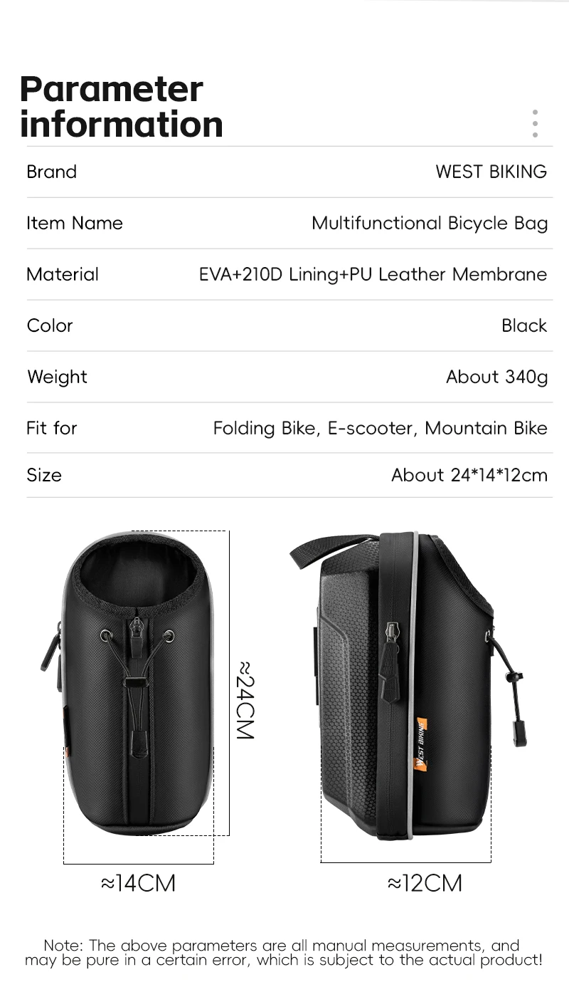 Wasserdichte Mini-Satteltasche, 0,3 l, kompakt, tragbar, Werkzeug-Aufbewahrungstasche, reflektierend, für MTB, Rennrad, Zubehör, Reitausrüstung – Detail 15