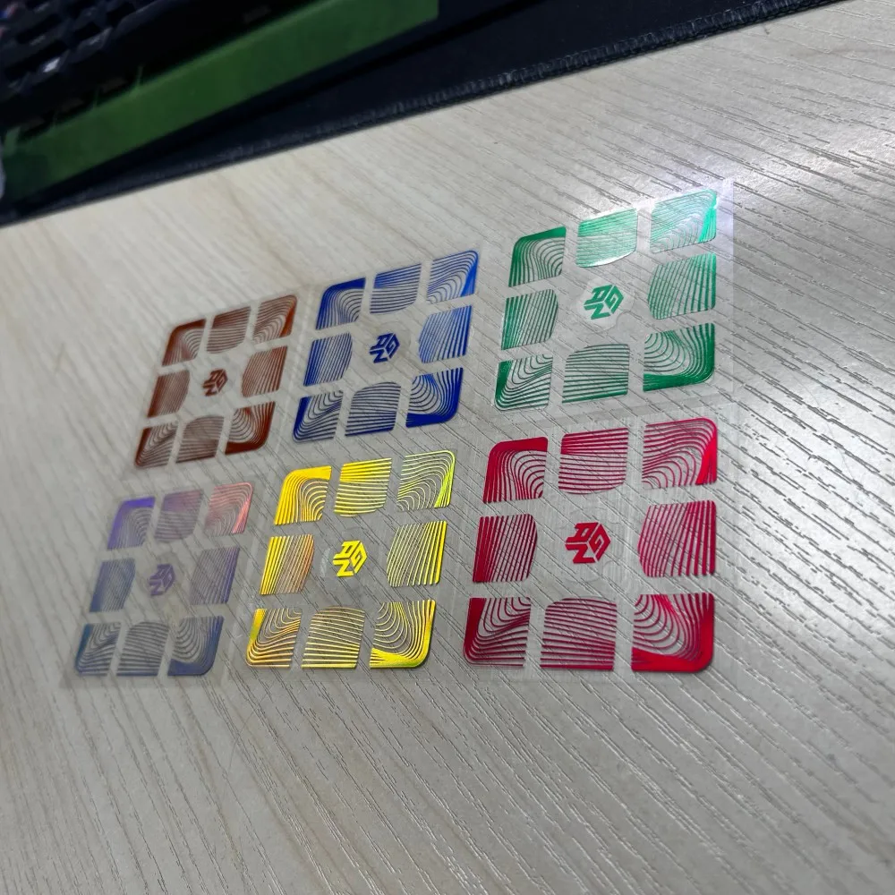 Limited edition stickers Gan12ui SSL 3x3 Cube STICKERS Tools