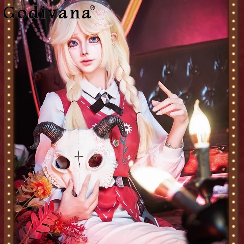 أزياء المرأة تأثيري مجموعة فساتين لعبة الهوية الخامس تأثيري أنيمي اللباس الإناث لعبة التاجر دور اللعب فستان الهالوين البدلة