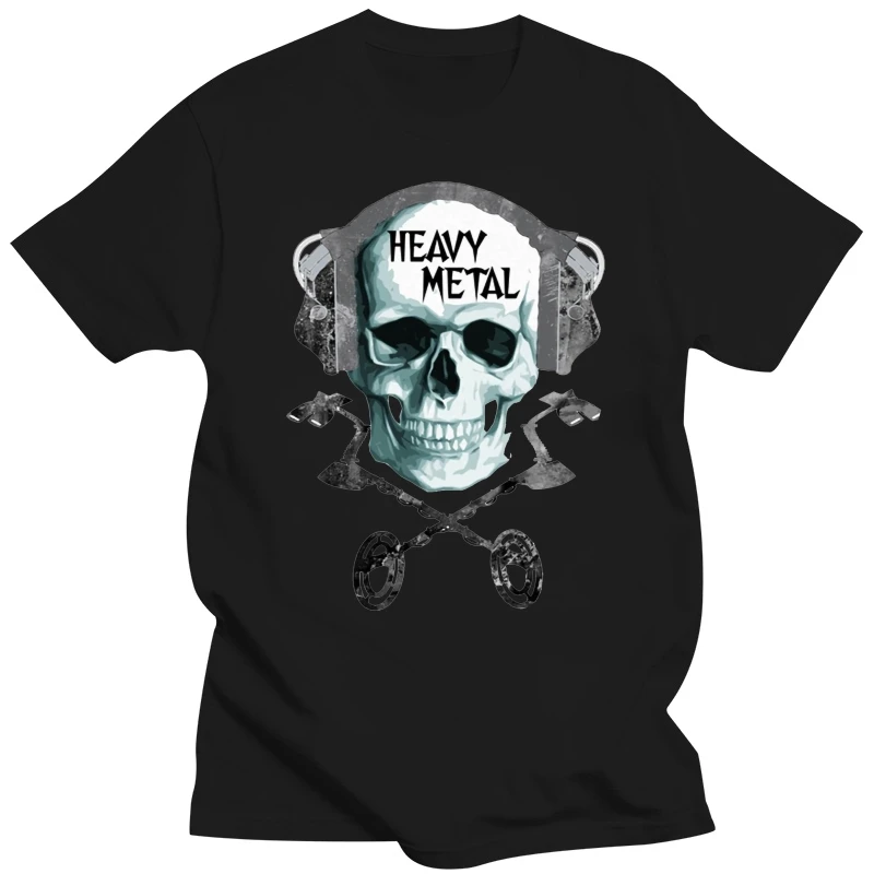 T SHIRT Heavy Metal Detecting    Tees (LazyCarrot)   treasure hunting detector detectorist retirement hobby gothic skull