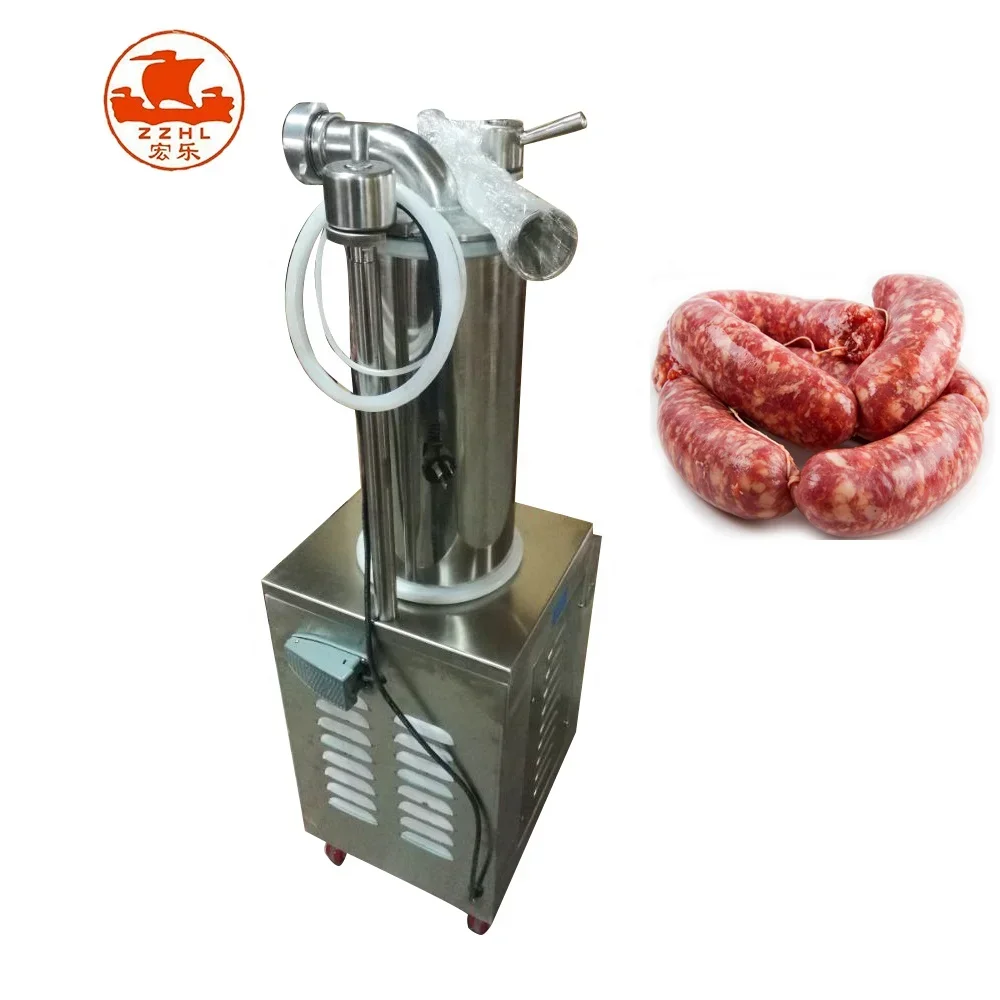 Electric automatic Sausage twister filler Stuffer Sausage Filling Production Machine