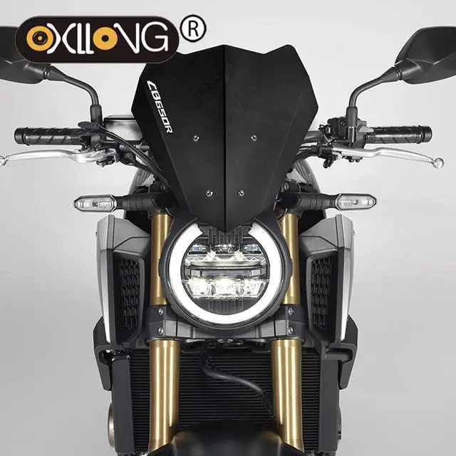 

CB650R Motorcycle Accessories Windshield Fairing WindScreen Visor Protector With Bracket For Honda CB650R CB 650R 2018 2019 2020