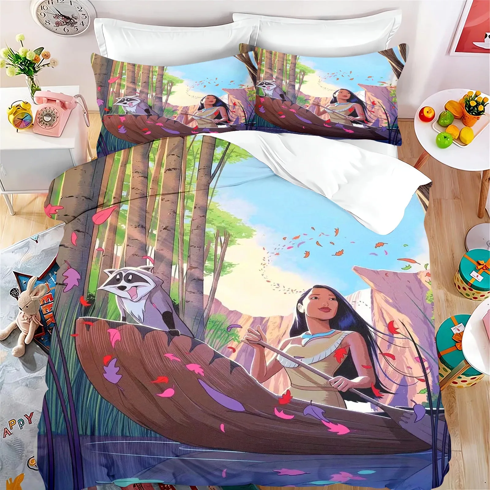 

Disney Blockbuster Conti Princess Duvet Cover, Pillowcase, Home Bedding Set, Soft Fabric, Gifts for Adults and Children