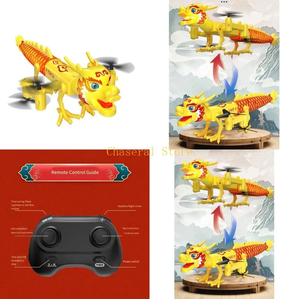 

E7CE 4-осный пульт дистанционного управления, игрушечный самолет-дракон, легкий флаер, детская электронная игрушка, квадрокоптер