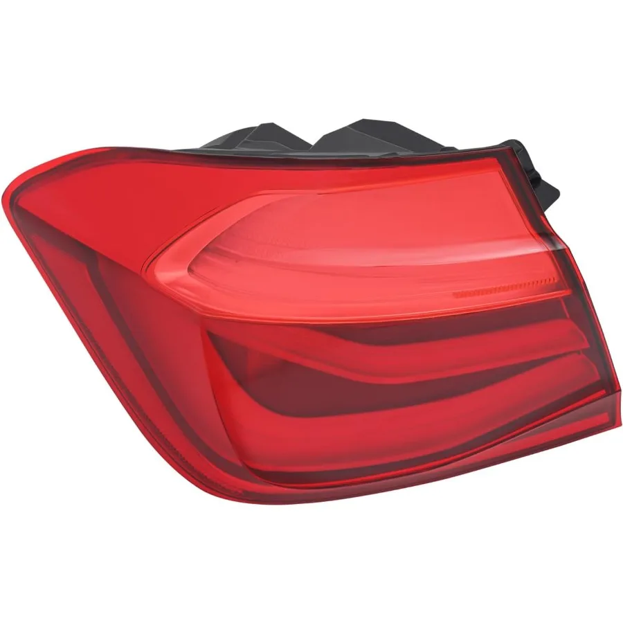 ل 2016 2017 2018 BMW 3 سلسلة F30 F80 316 318i 320i LED الخارجي الذيل ضوء الجمعية سائق الجانب الأيسر الذيل ضوء المصباح ضوء الفرامل #1