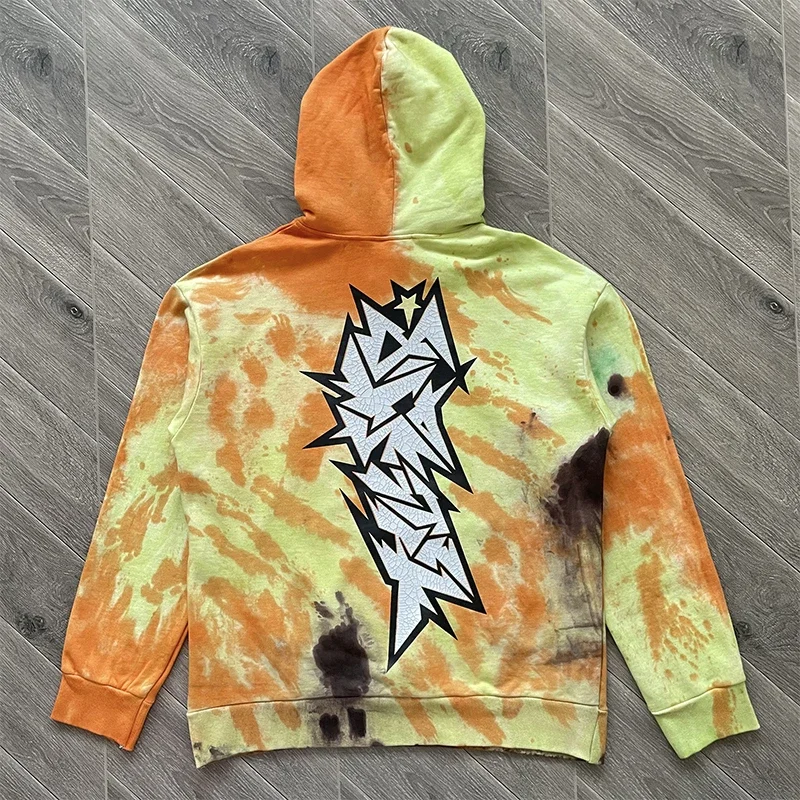 HS11 HS77 PATH TO PARADISE UNRELEASED Crack paint Hoodie