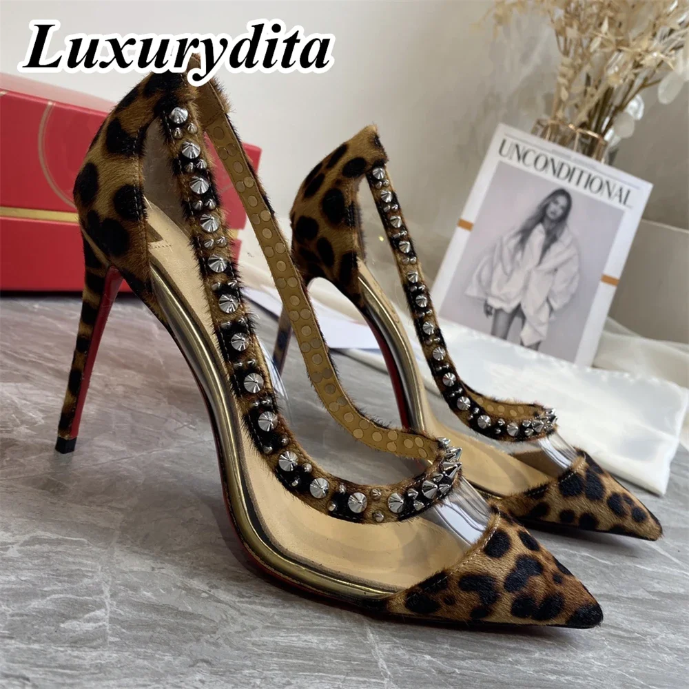 

Top Quality Womens High Heels 0-12cm Luxury Fashion Ladies Sandals Designer Classic Red Heel Real Leather sole Mules Shoes 2314