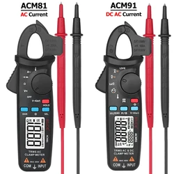 ACM81 ACM91 Cyfrowy miernik cęgowy True RMS 1mA Dokładność prądu DC AC Multimetr do naprawy samochodów Multimetr do testów temperatury elektrycznej