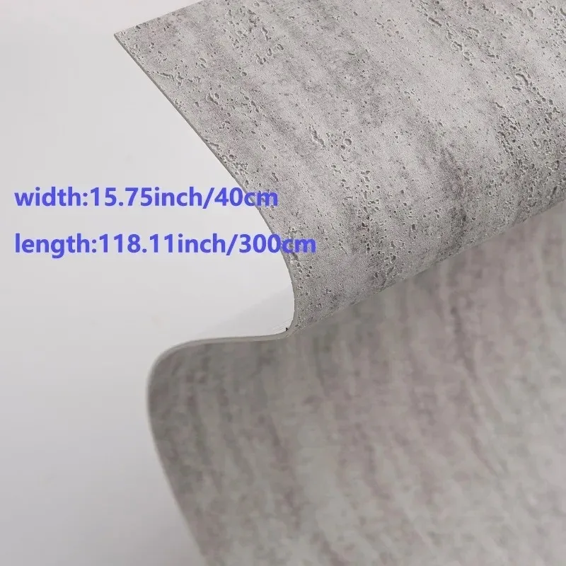 Imitation Natural Stone Self-adhesive Wallpaper for Living Room Bedroom Peel and Stick Fake Travertine 3D Wallpaper Wall Decor