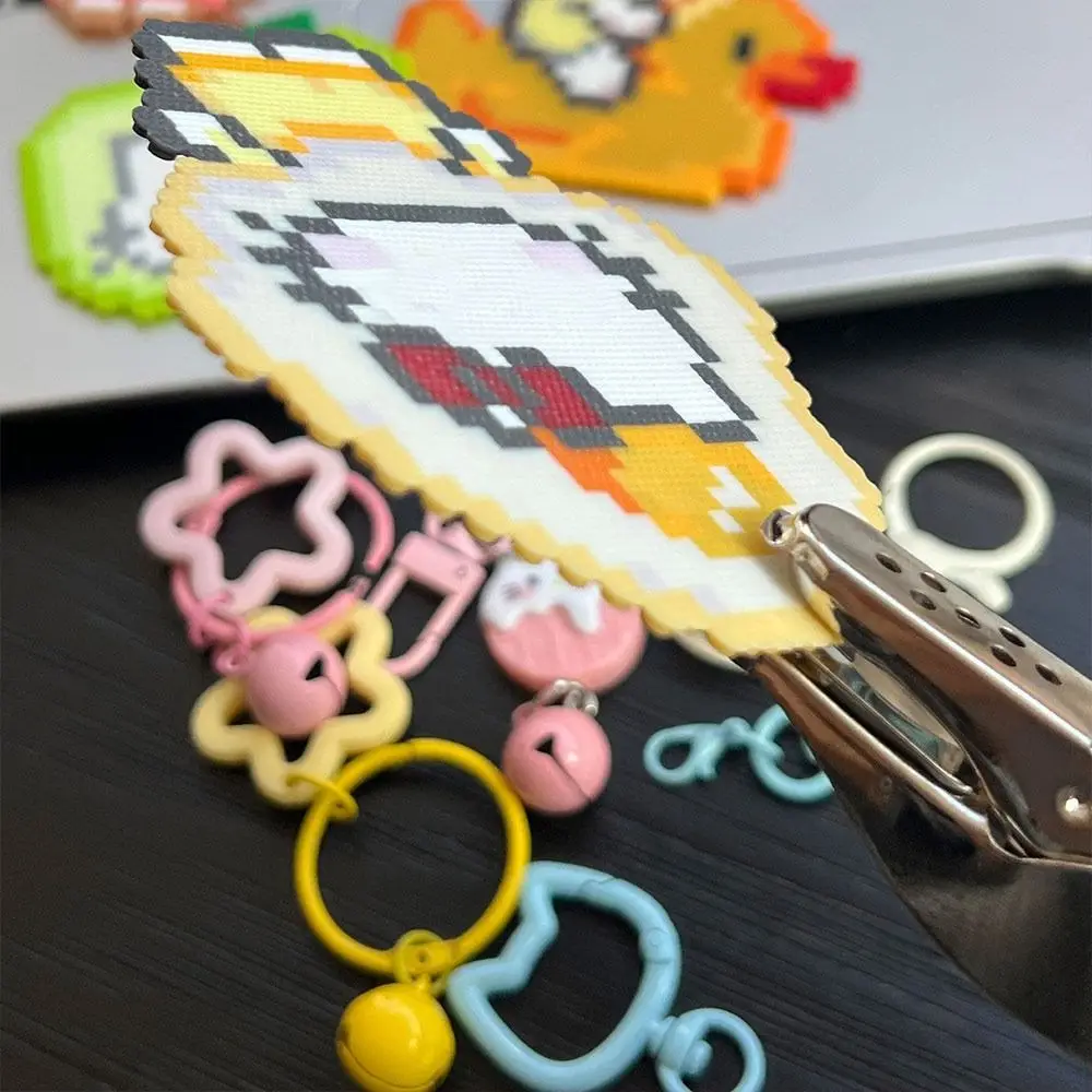 

Новый металлический пробойник для бусин Perler с ручкой, в форме сердца и круга, для тиснения, 1.5/3/6 мм, с одним отверстием, для DIY и скрапбукинга