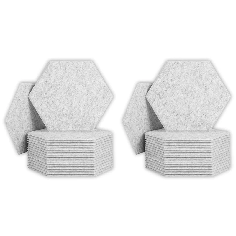 

36 Pack Acoustic Panels Sound Proof Padding,Hexagon Sound Dampening Panels For Home,Sound Insulation &Acoustic Treatment