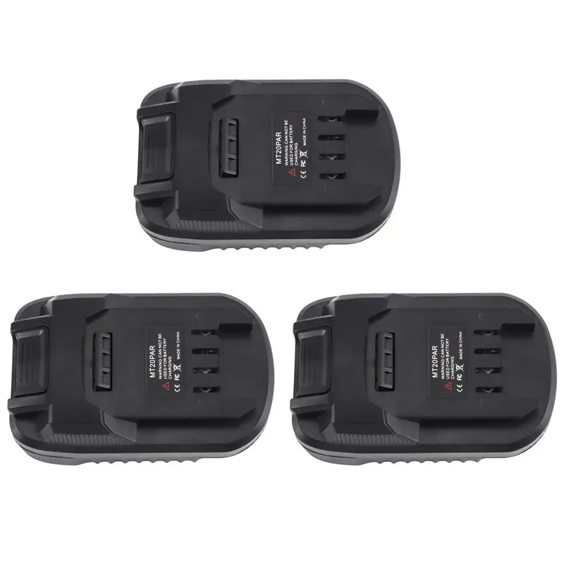 A69E3X MT20PAR Battery Adapter For 18V Battery To Lidl Parkside X20V Li- Battery Converter Power Tool Accessories
