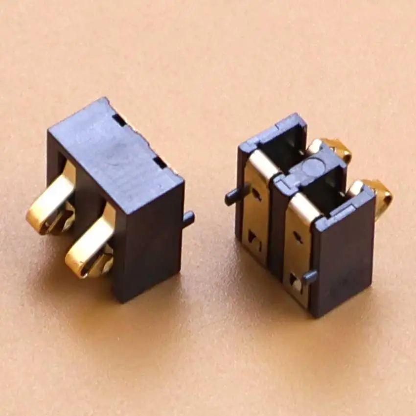 2/5/10pcs Spring Compression Contact 4.25mm Pitch 4.8H 2P 3P 4P 5P 6Pin Male Connector Power Charging Seat Battery Connector