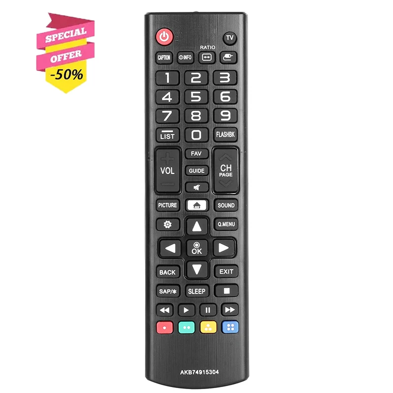 

AKB74915304 Remote Control For LG TV 32LH573B 43LH570B 43LH570A 43LH570A-UE 43LF5400 49LH570A-UE 43LF5400UD 49LF5400MF