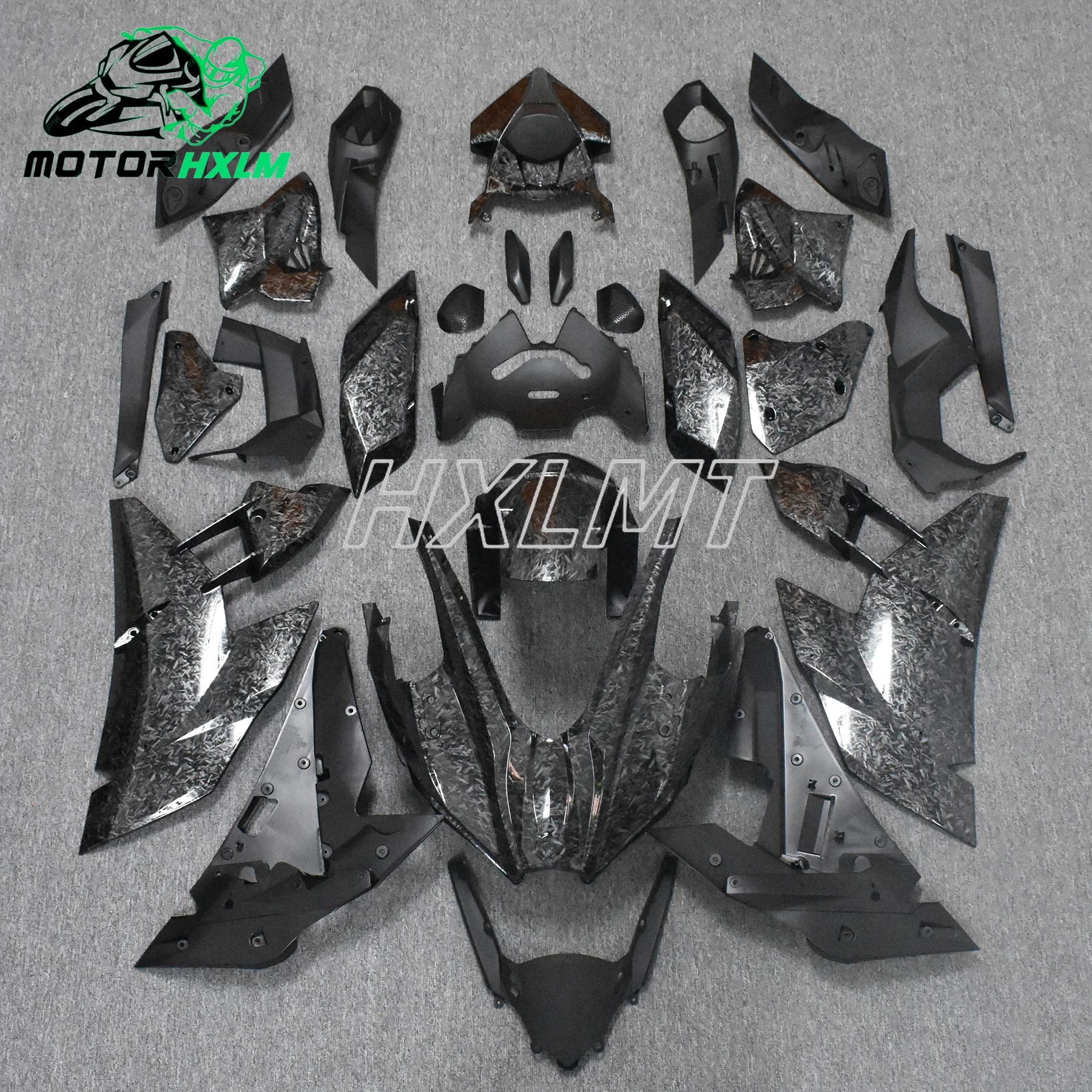 For KAWASAKI ninja H2 H2 Carbon H2R 2015 2016 2017 - 2022 Motorcycle fairing body kit ABS injection molding Carbon fiber paint