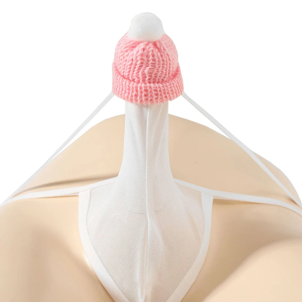 

Sexy Stretch Men's Briefs Christmas Style Underwear T-back Pouch Mesh G-strings Double Thongs Exotic Panties Lingerie