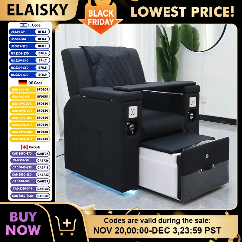 

Multi Functional Foot Bath Sofa Electric Manicure Massage Recliner High-end Foot Bath Chair Beauty Salon Manicure Foot Therapy