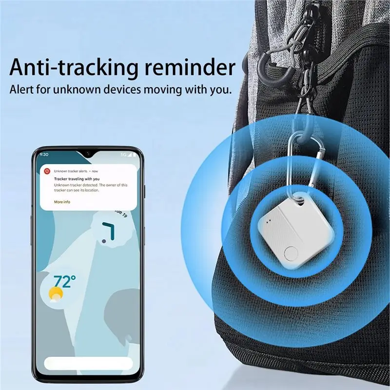 Anti-Lost Tracker Square Air Tag Find My Hub For Android Find Hub App Smart Tag Global Locator Remote Finder A-Y41A