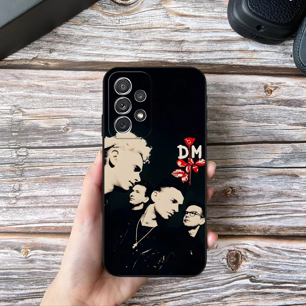 Depeches Modes Phone Case for Samsung Galaxy S23 Ultra S24 S22 S20 Fe S21 Plus A54 A34 A24 A53 M54 Note 20 Cover