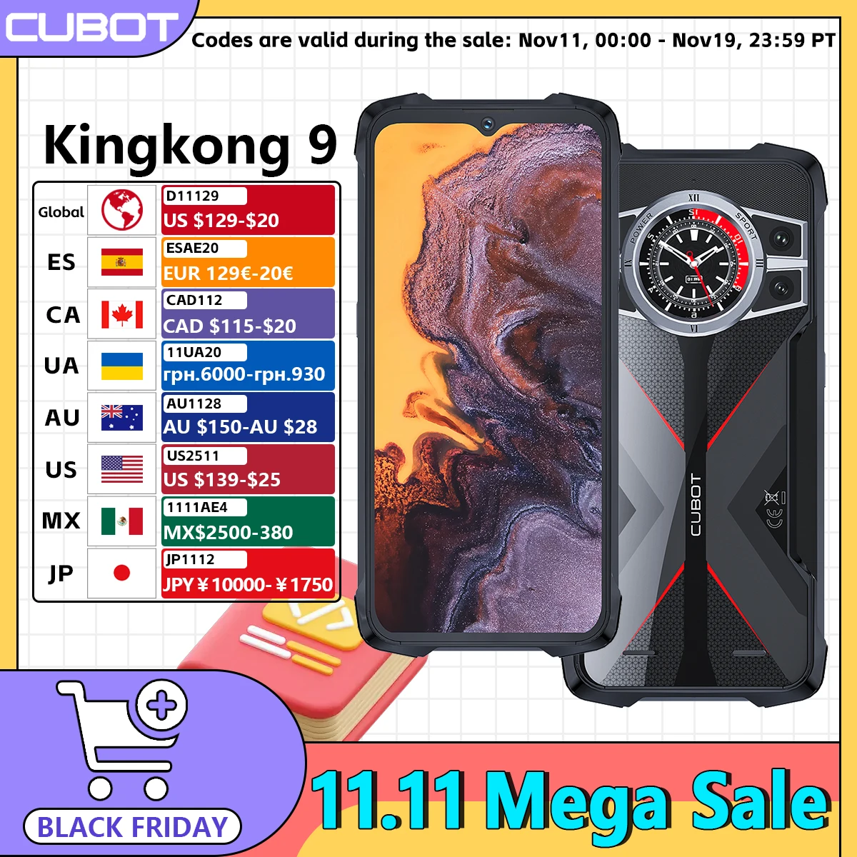 Cubot Kingkong 9 Ru…