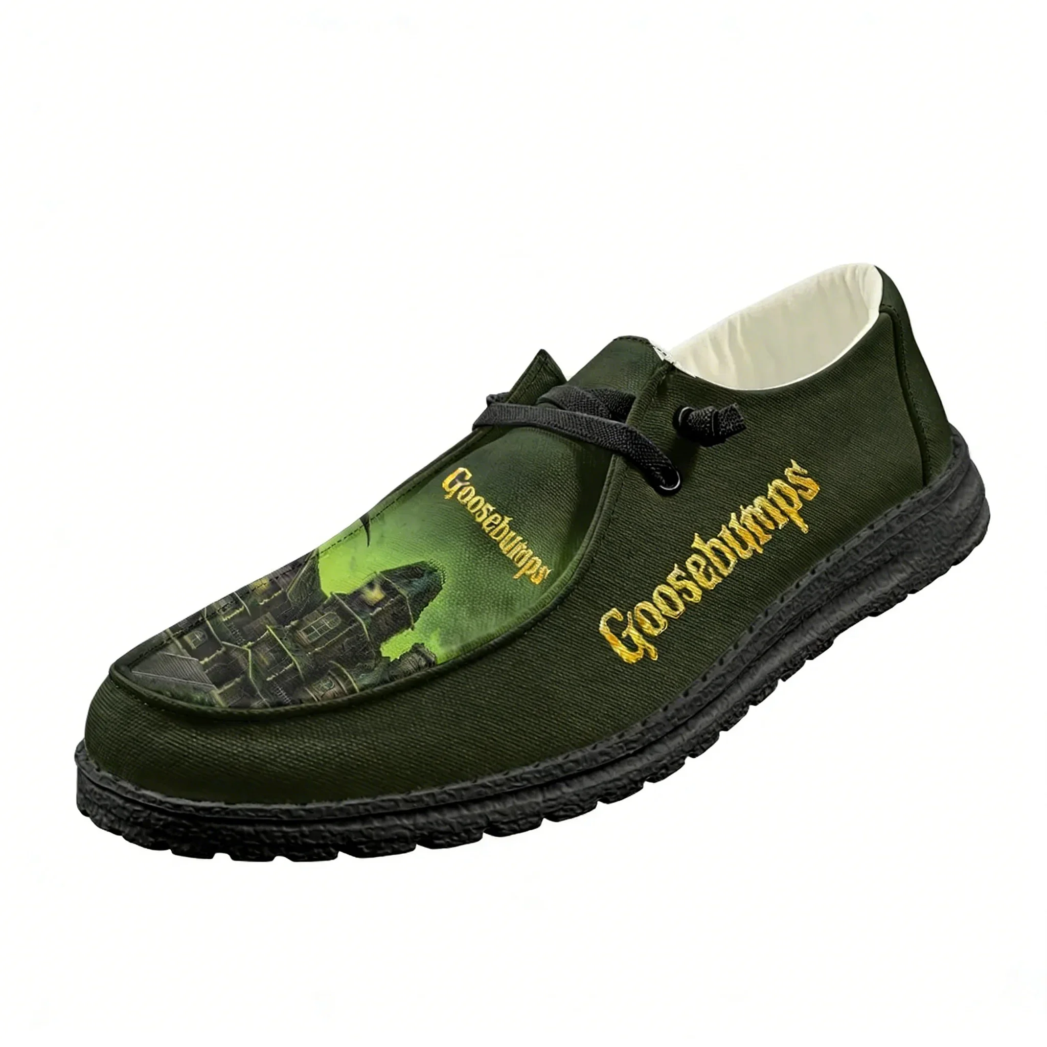 Zapatos casuales Goosebumps para hombre y mujer, calzado plano para interiores y exteriores, zapatos ligeros, patrones populares de moda, zapatos hechos a medida