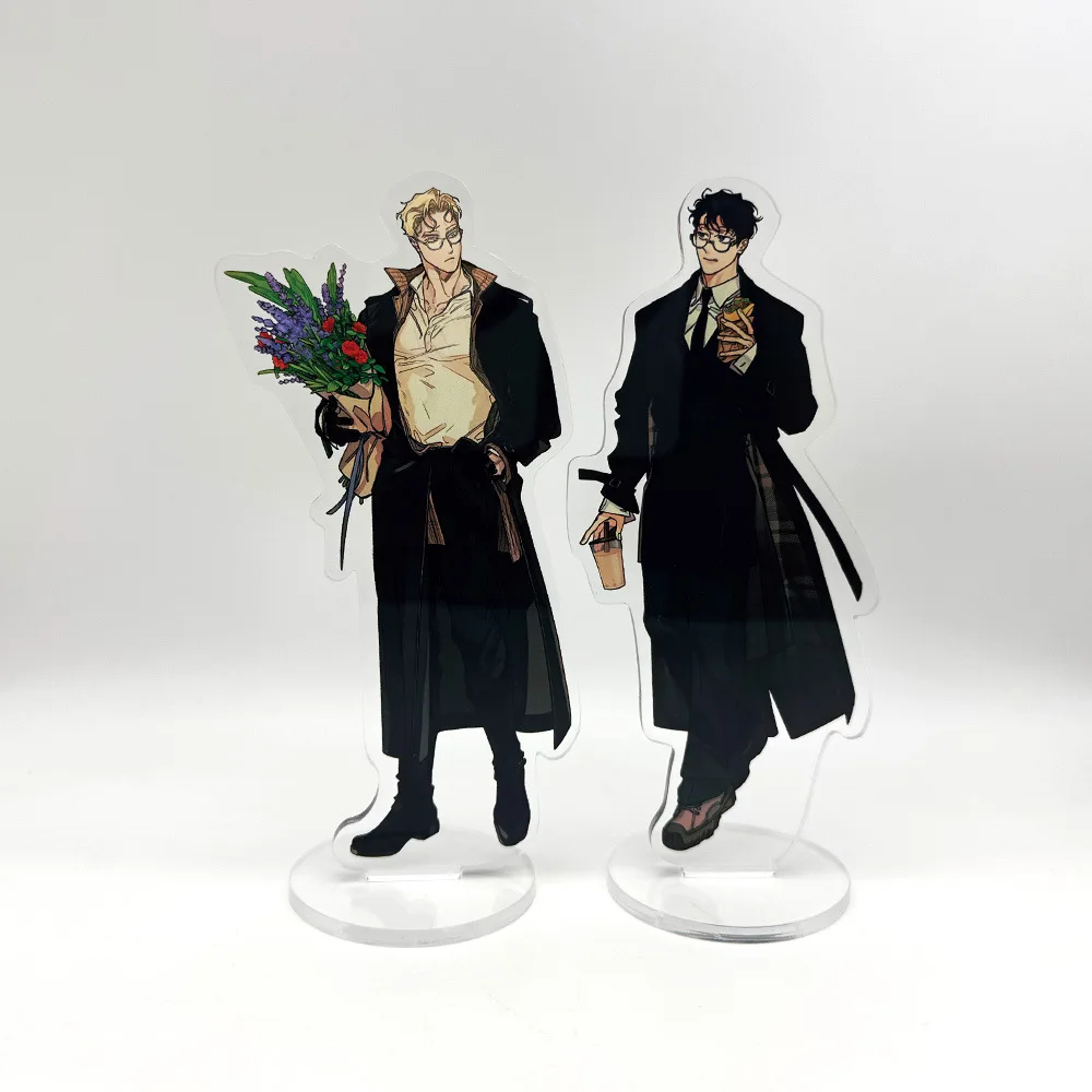 Розы и шампанское, корейские аниме-периферийные устройства, акриловая подставка, коллекционные настольные украшения, креативные подарки на день рождения для друга, игрушка