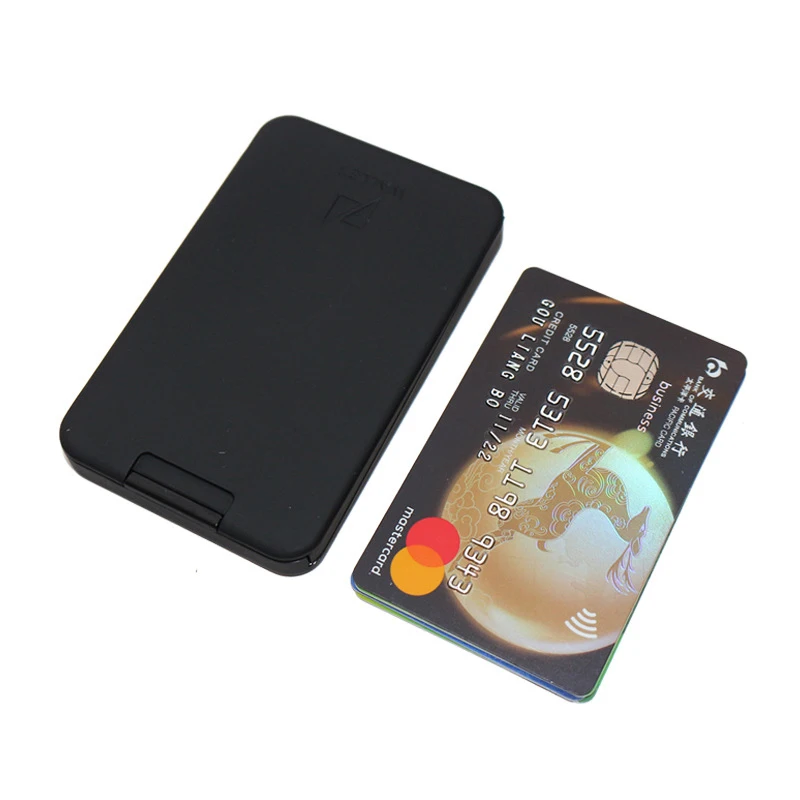 Soporte de caja de almacenamiento para tarjetas de identificación, bloqueo RFID, bloqueador de señal FOB, protector de billetera para Protección de Privacidad, 6 colores
