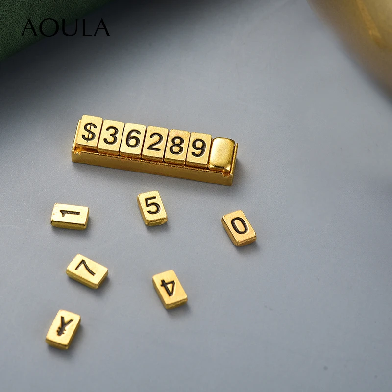 عرض السعر المغناطيسي مكعب رقم رسالة شارة السعر مكعب كتلة قابل للتعديل الدولار حامل الإطار التسمية لعلامات متجر بيع بالتجزئة للمجوهرات