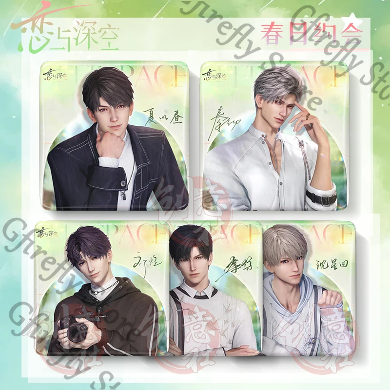 

Fridge Magnet Exquisite Rafayel Love and Deepspace Anime Caleb Refrigerator Decorative Wall Sylus Show Garniture Souvenir Gift