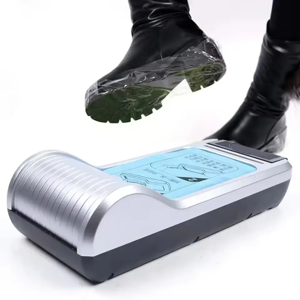 Household automatic living room indoor foot stepper film 2025 new disposable shoe cover machine