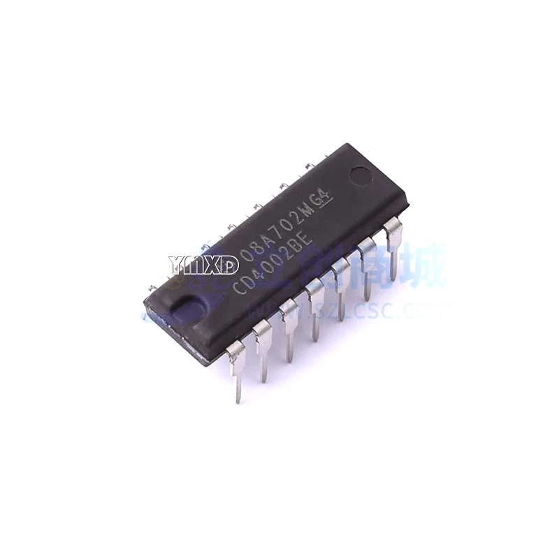 10Pcs/Lot New Original In-line CD4002 CD4002BE DIP-14 double 4 input or not imported from Germany