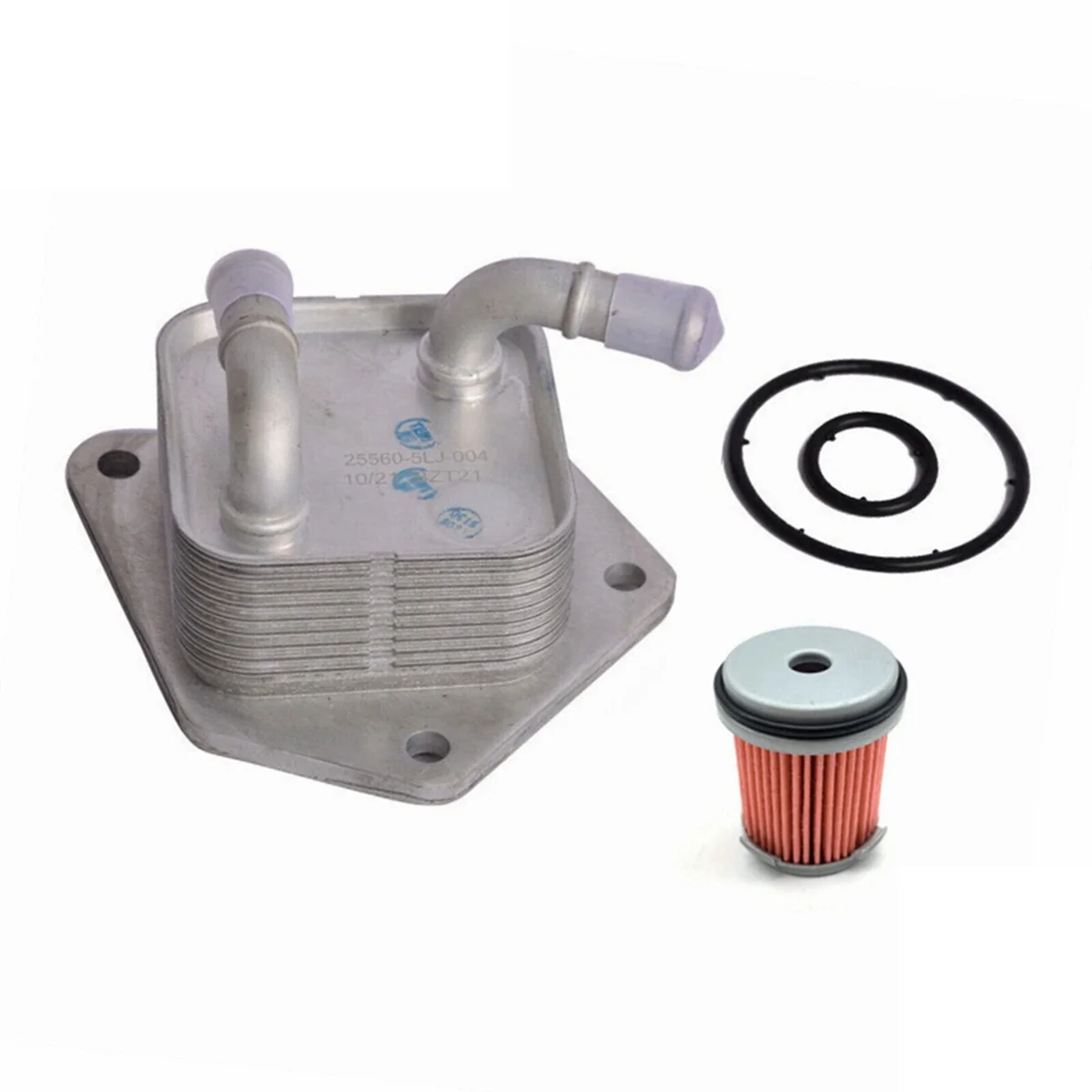 カートランスミッションクーラーとフィルター,ホンダ2016-21アコードシビック2015-21 CR-V 255560-5lj-004