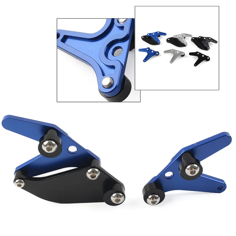 Motorcycle CNC Sub-Frame Racing Tie Down Holder Hook Rear Kit For Yamaha YZF-R7 YZFR7 2022 Black/Silver/Blue