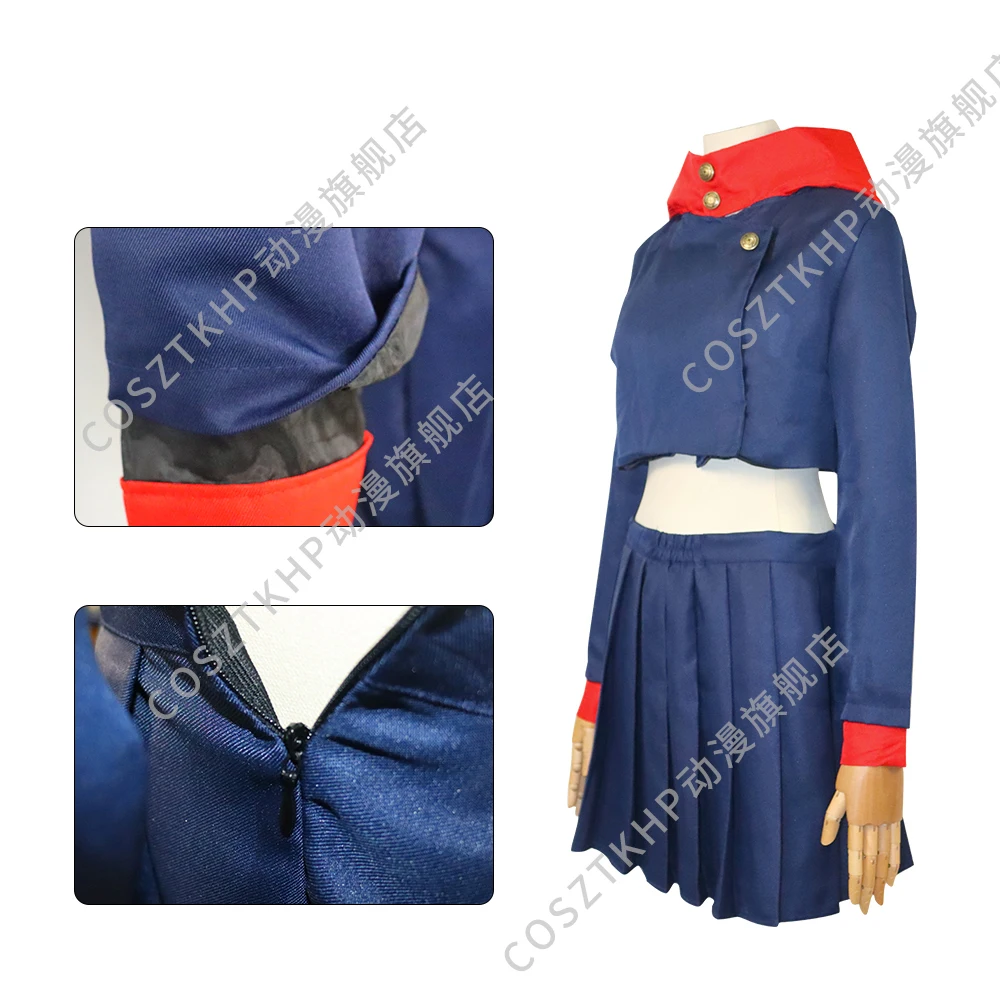 زي تنكري لمعركة جتسو أنيمي ، فستان شوكو من ييري ، لعب الأدوار في عيد هالوين ، زي المدرسة الثانوية ، جديد